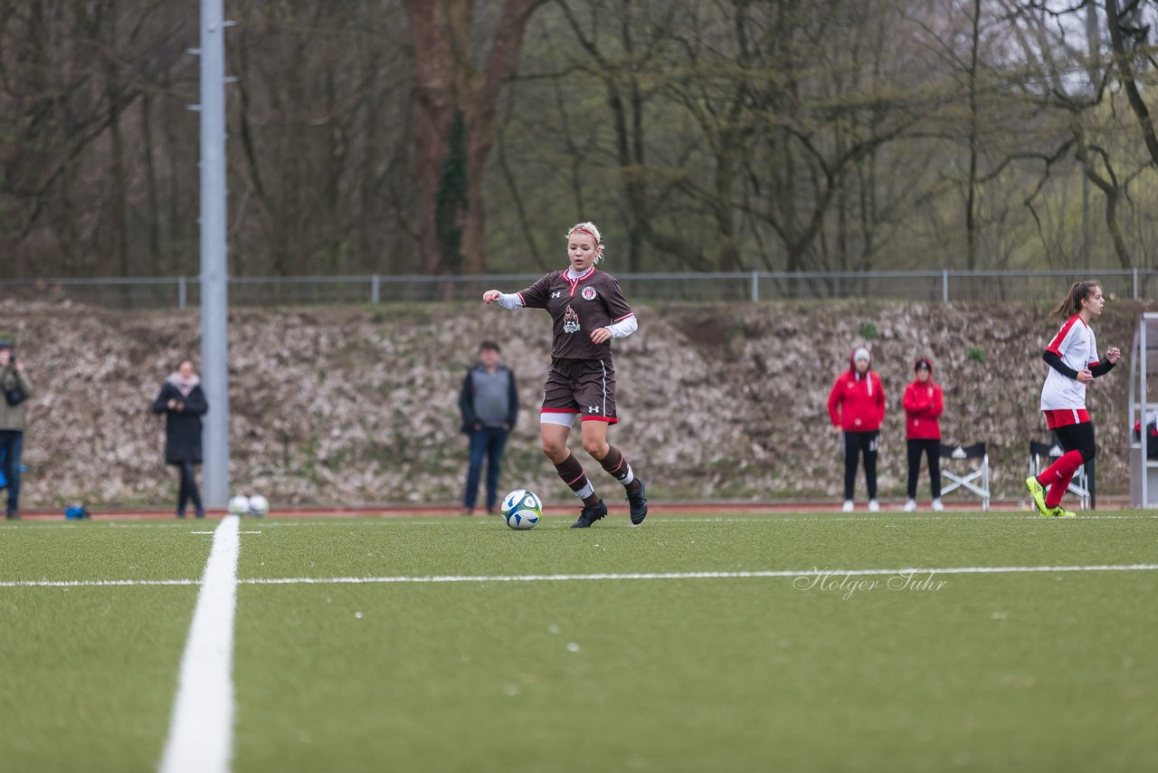 Bild 106 - B-Juniorinnen Walddoerfer - St.Pauli : Ergebnis: 4:1